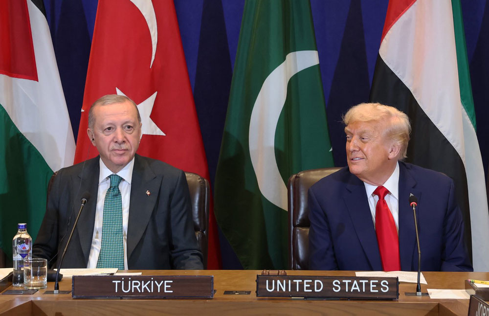 Ռեճեփ Թայյիպ Էրտողան եւ Տանըլտ Թրամփ