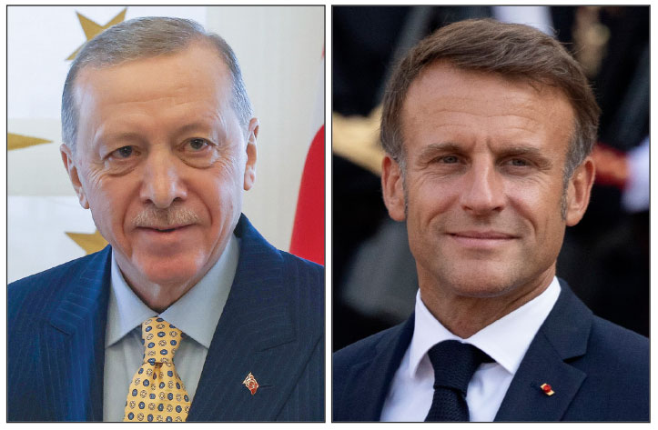 Ռեճեփ Թայյիպ Էրտողան - Էմմանիւէլ Մաքրոն