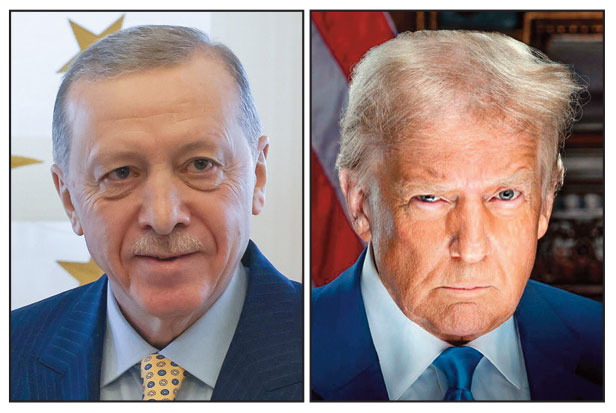 Ռեճեփ Թայյիպ Էրտողան - Տանըլտ Թրամփ