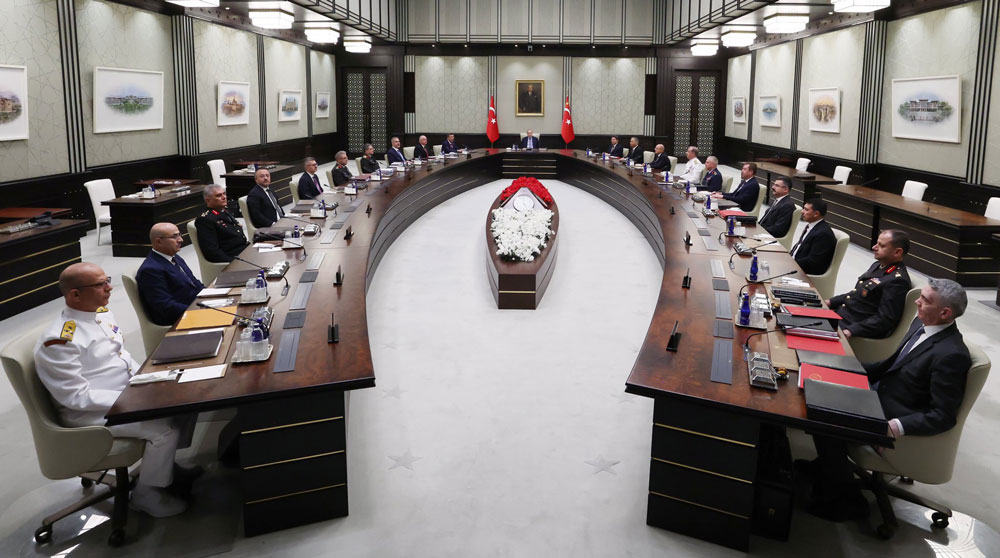 Հանրապետութեան նախագահ Էրտողանի գլխաւորութեամբ՝ Ազգային անվտանգութեան խորհուրդի ժողովը