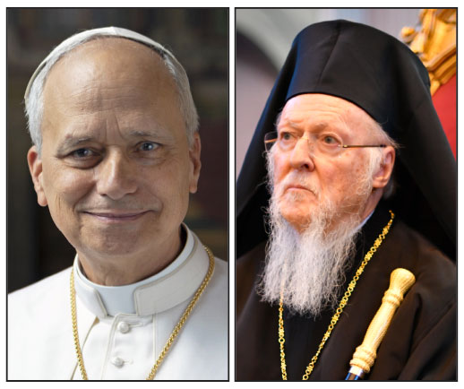 Լեւոն ԺԴ. Սրբազան Քահանայապետը - Տ.Տ. Պարթոլոմէոս Ա. Ծայրագոյն Պատրիարք