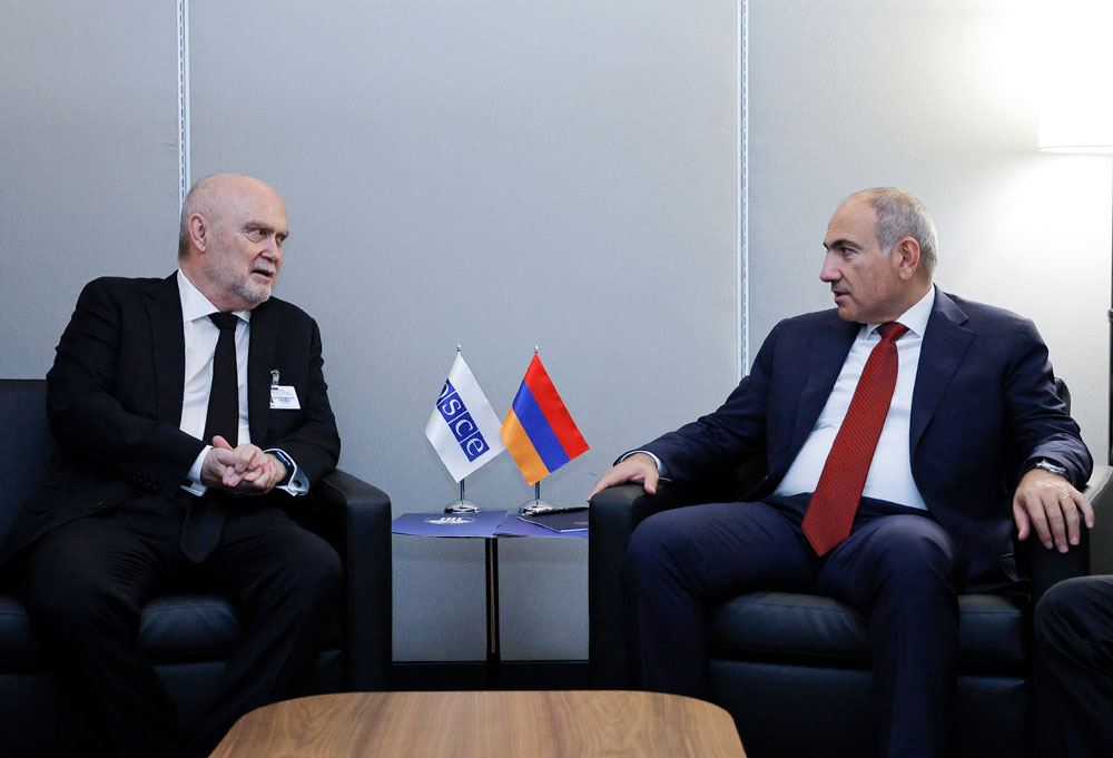 Ֆերիտուն Սինիրլիօղլու եւ Նիկոլ Փաշինեան