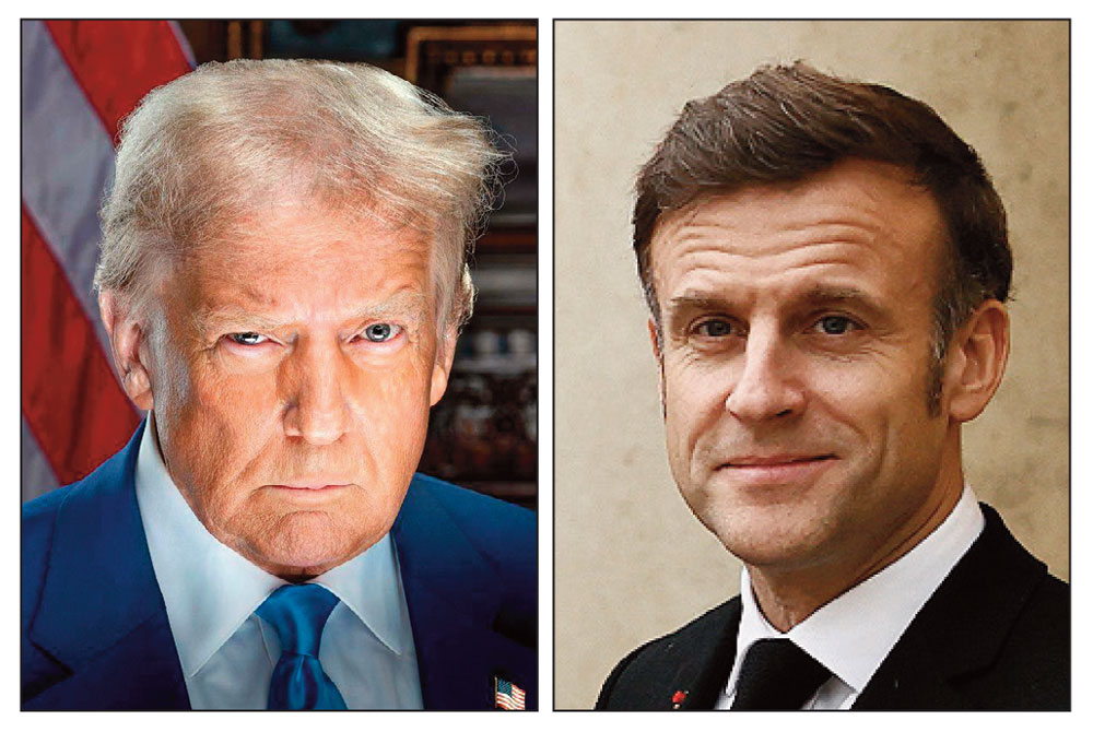 Տանըլտ Թրամփ - Էմմանիւէլ Մաքրոն